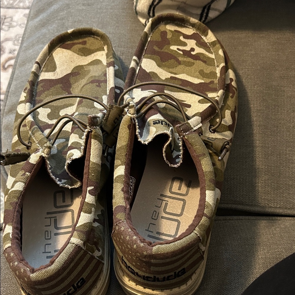 Hey Dude Camouflage Moccasins